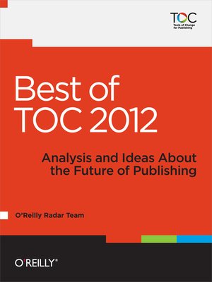 cover image of Best of TOC 2012